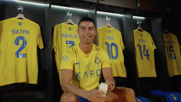 Christiano Ronaldo on Guld Diary ads