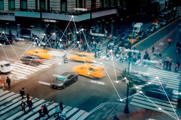 A street demonstrate programmatic advertising